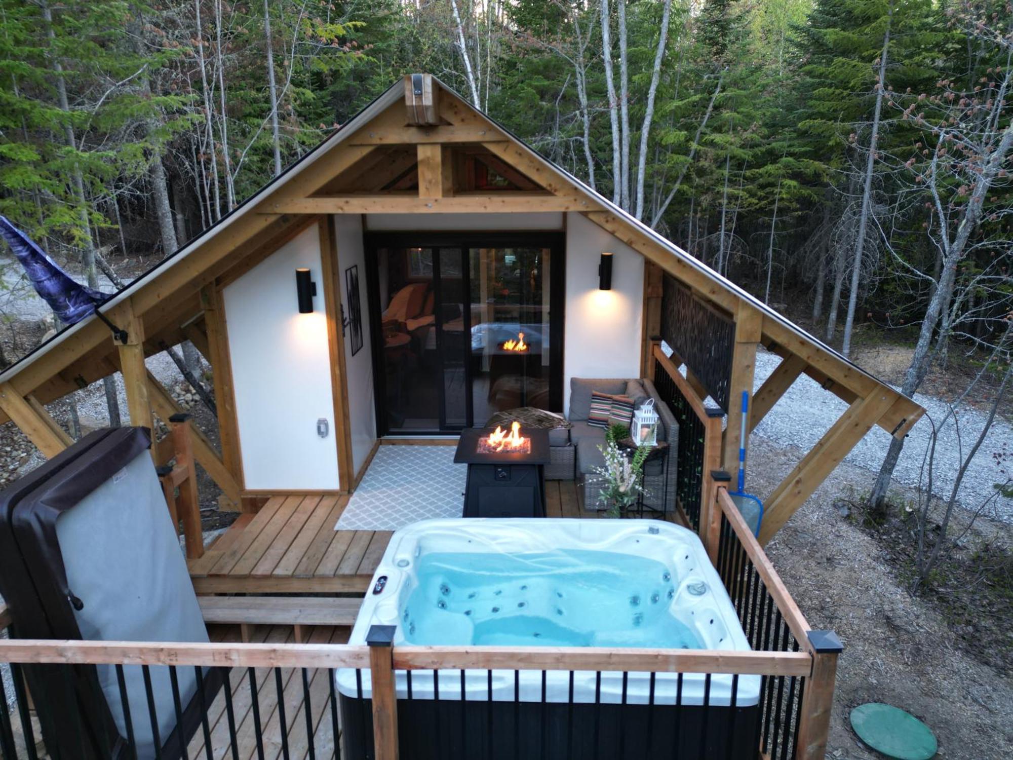Luxury tent Momentom Refuges Nature
